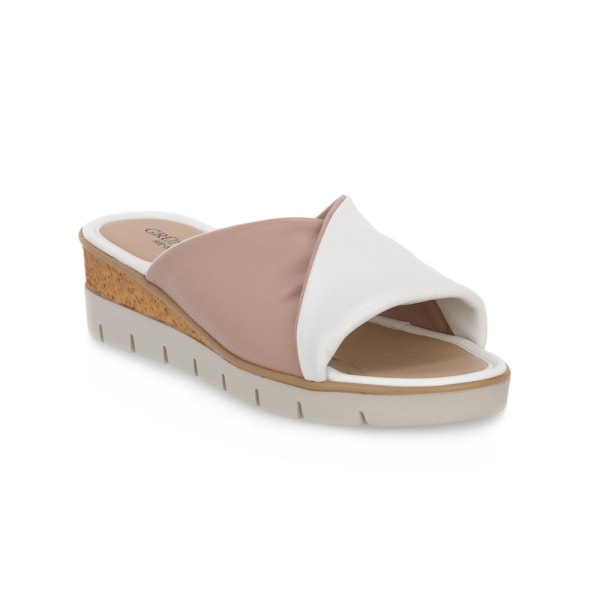 Tofflor Grünland Bianco 67PAFO Rosa,Beige 40