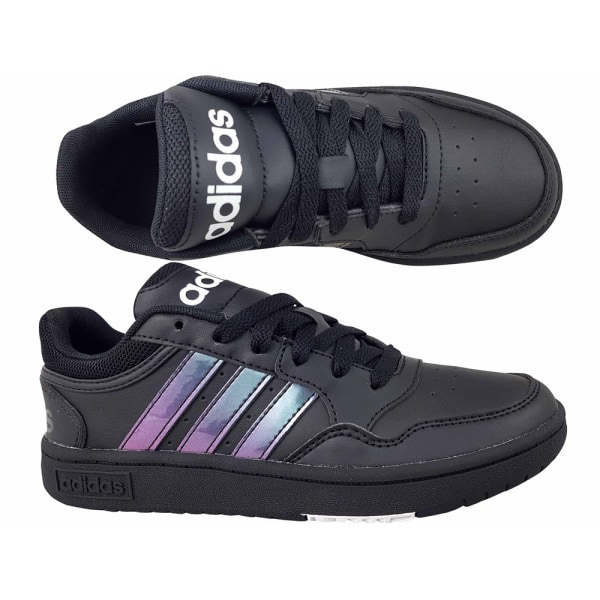 Lågskor Adidas Hoops 30 K Svarta 35.5