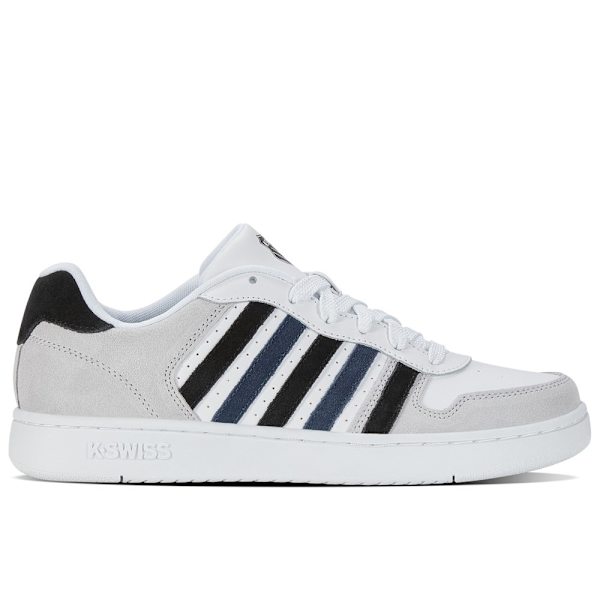 Puolikengät K-Swiss Court Palisades Valkoiset,Harmaat 44