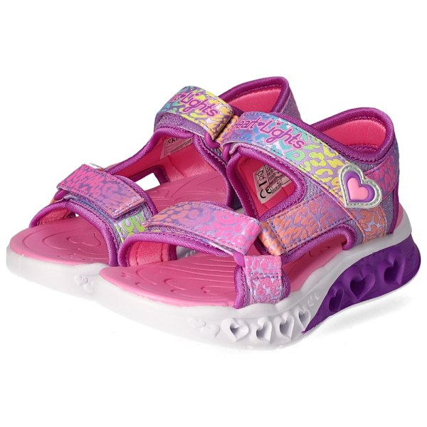 Sandaler Skechers Flutter Hearts Rosa 29