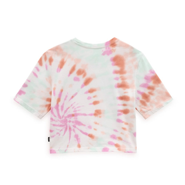 T-paidat Vans Resort Wash Crop Vaaleanpunaiset,Oranssin väriset 173 - 177 cm/L