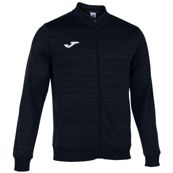 Puserot je Fleecet Joma Grafity Iii Full Zip Sweatshirt Mustat 164 - 169 cm/S