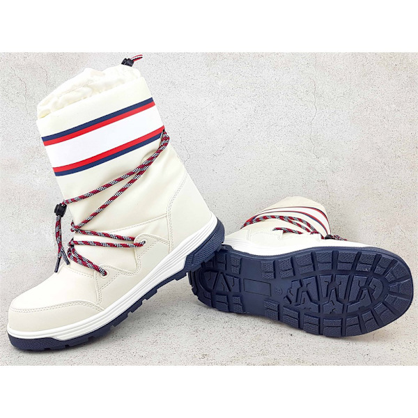 Lumisaappaat Tommy Hilfiger T3A6324361485100 Valkoiset 36