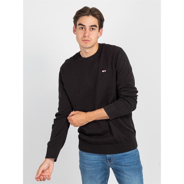 Trøjer Tommy Hilfiger DM0DM13273BDS Sort 184 - 188 cm/XL