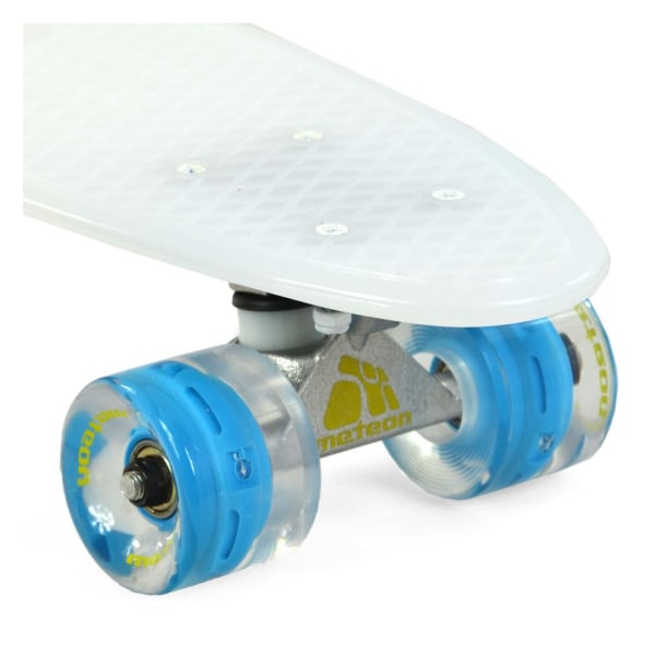 Skateboards Meteor Led Transparent Vit