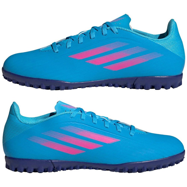 Puolikengät Adidas X SPEEDFLOW4 TF Vaaleansiniset 46 2/3