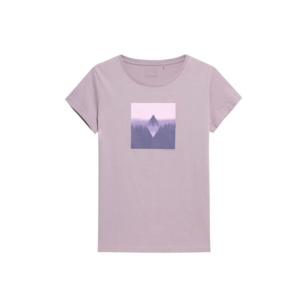 T-paidat 4F TSD061 Violetit 174 - 177 cm/XXL