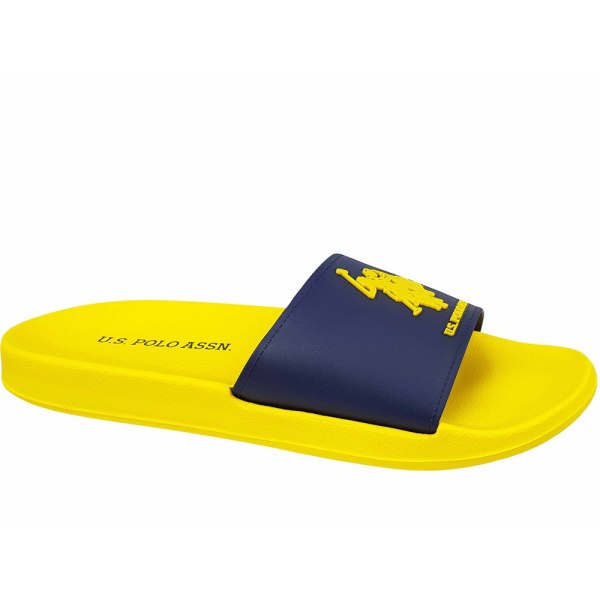 Tøffel U.S. Polo Assn GAVIO003AYELDBL01 Gul,Flåde 42