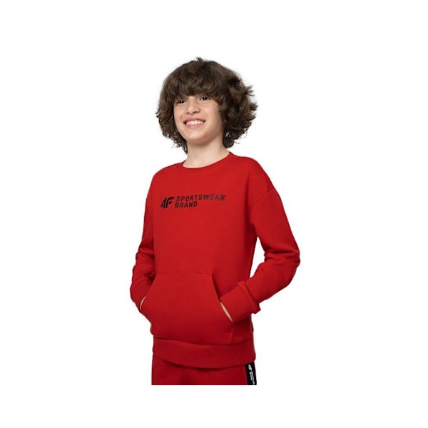 Sweatshirts 4F 4FJSS23TSWSM22262S Rød 158 - 164 cm