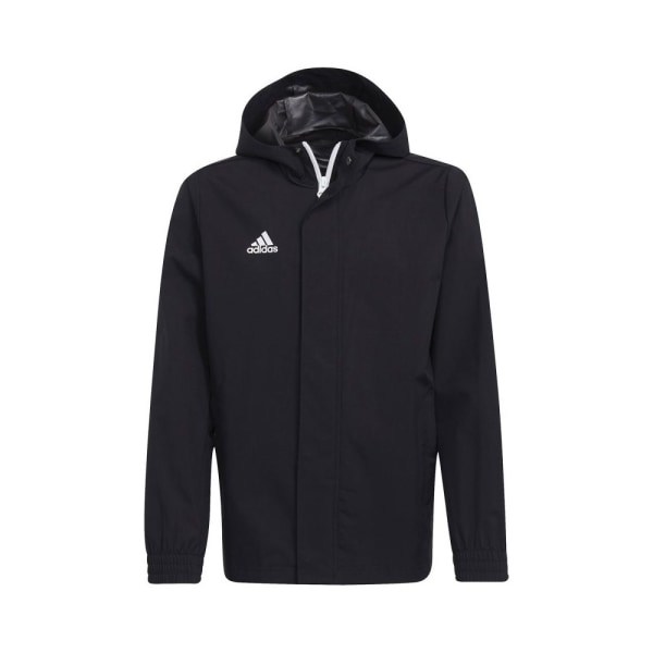 Jakker Adidas Entrada 22 Allweather Sort 123 - 128 cm/7 - 8 år