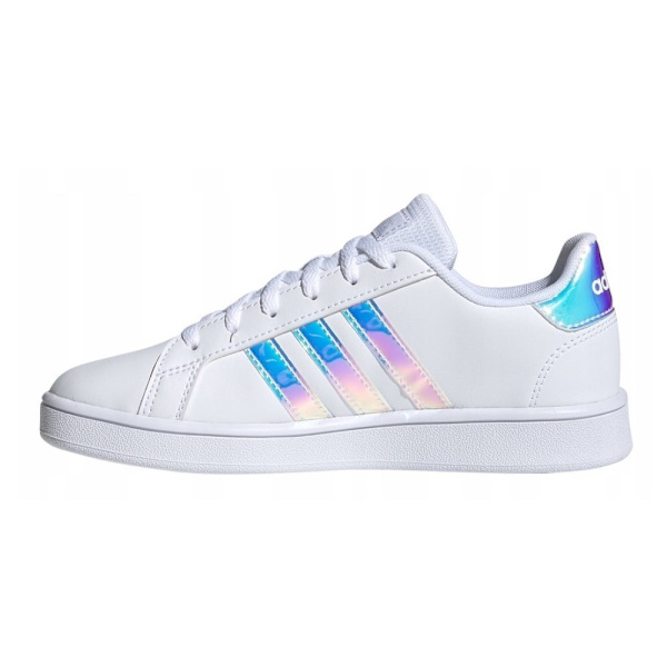 Sneakers low Adidas Grand Court K Hvid,Turkis 31.5