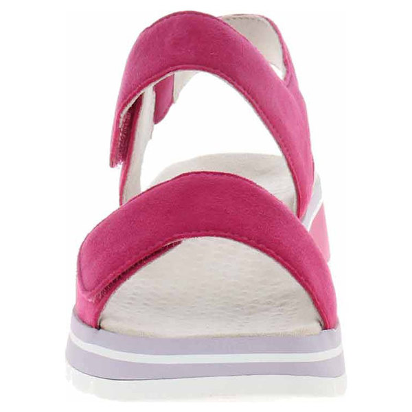 Sandaalit Caprice Fuchsia Suede Vaaleanpunaiset 41