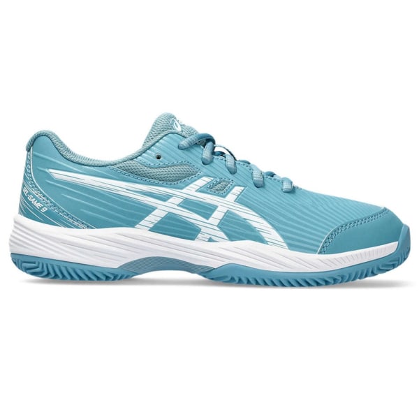 Sneakers low Asics Gel-game 9 Gs Clay oc Gris Blue White Blå 37