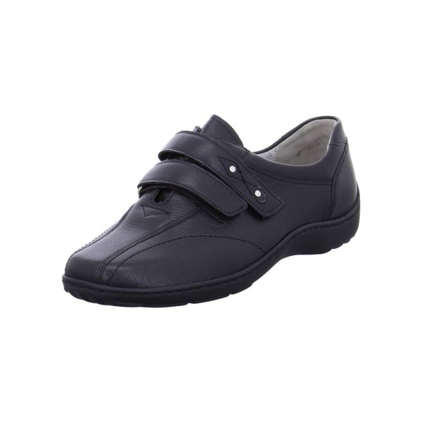 Sneakers low Waldläufer Henni Klett Sort 5.5 UK women