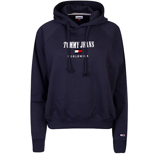 Puserot je Fleecet Tommy Hilfiger DW0DW16125DW5 Tummansininen 158 - 162 cm/XS