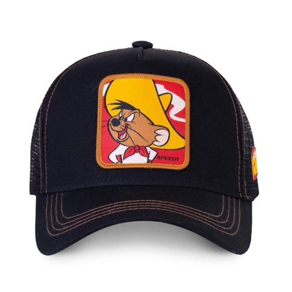 Mössar Capslab Looney Tunes Speedy Gonzales Trucker Svarta Produkt av avvikande storlek