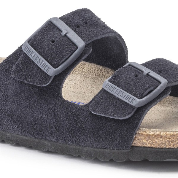 Tøffel Birkenstock Arizona Sfb Midnight Narrow Fit Flåde 43