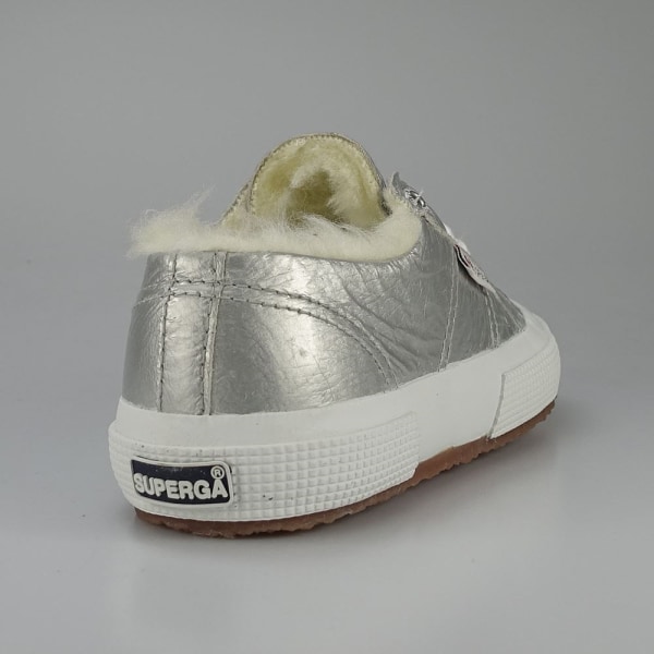 Lågskor Superga Varnish Silver 27