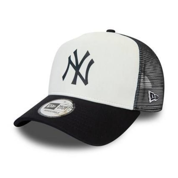 Hatut New Era New York Yankees Team Aframe Trucker Valkoiset,Mustat Produkt av avvikande storlek