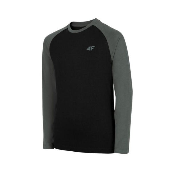 T-shirts 4F JTSML001 Sort 122 - 127 cm