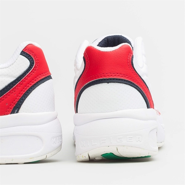 Puolikengät Tommy Hilfiger Wmns Heritage Sneaker Valkoiset,Punainen 40