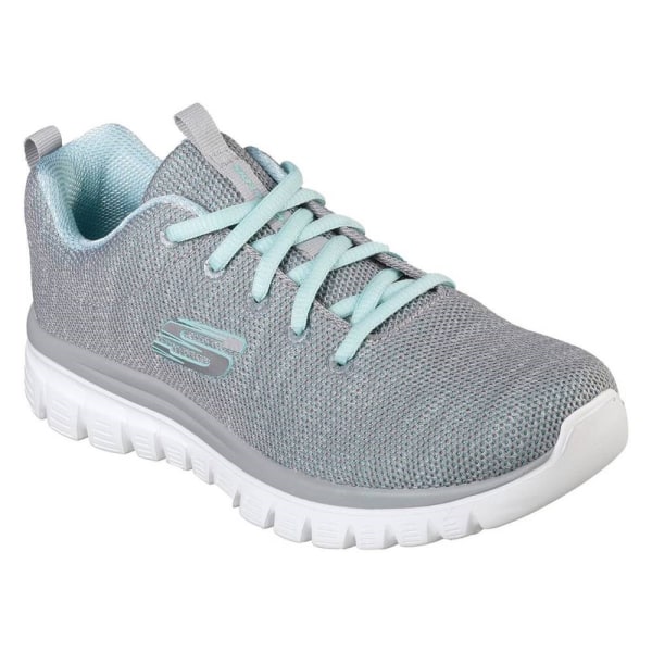 Lågskor Skechers Graceful Twisted Fortune Gråa 41