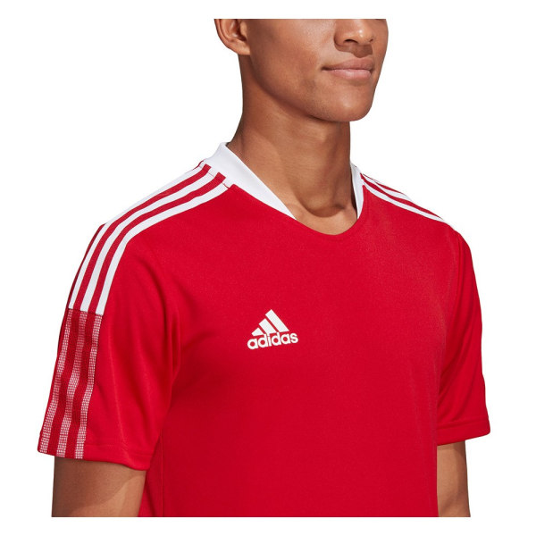 T-paidat Adidas Tiro 21 Punainen 188 - 193 cm/XXL