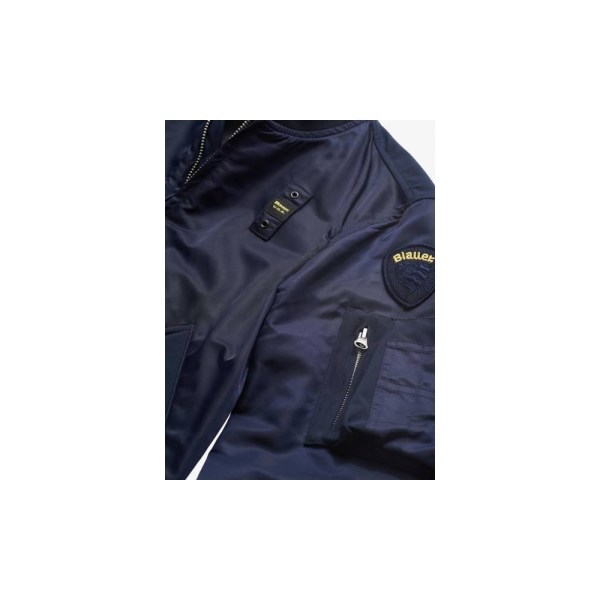 takki Blauer Kurtka Męska BLUC04104 Blue Navy Tummansininen 183 - 187 cm/L