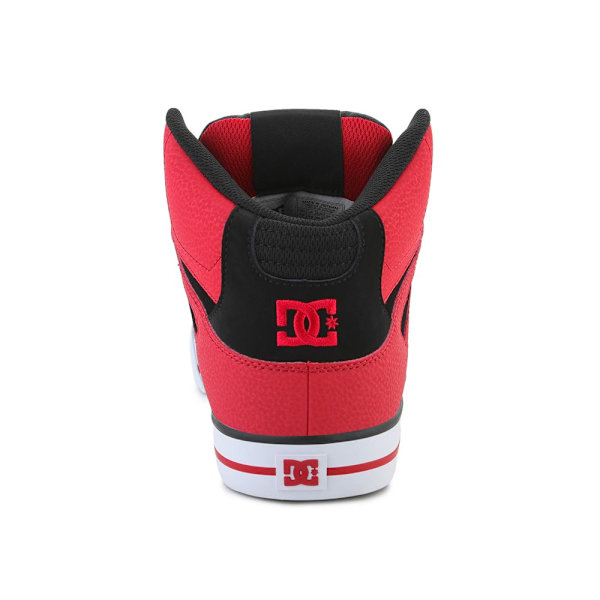 Sko DC Pure High Top Rød,Sort 41