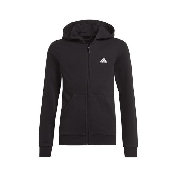 Puserot je Fleecet Adidas Essentials Track Jacket JR Mustat 165 - 170 cm/L