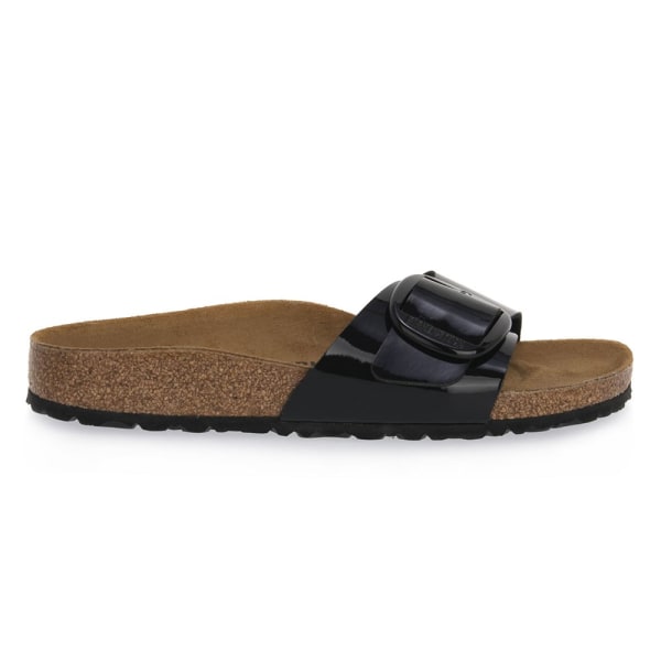 Tofflor Birkenstock Madrid Big Metallic Blk Calz S Svarta 38