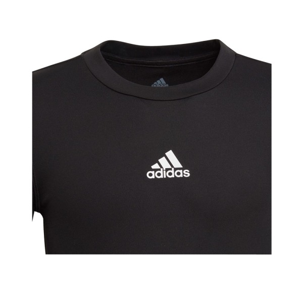T-shirts Adidas JR Techfit Compression Sort 93 - 98 cm/2 - 3 år