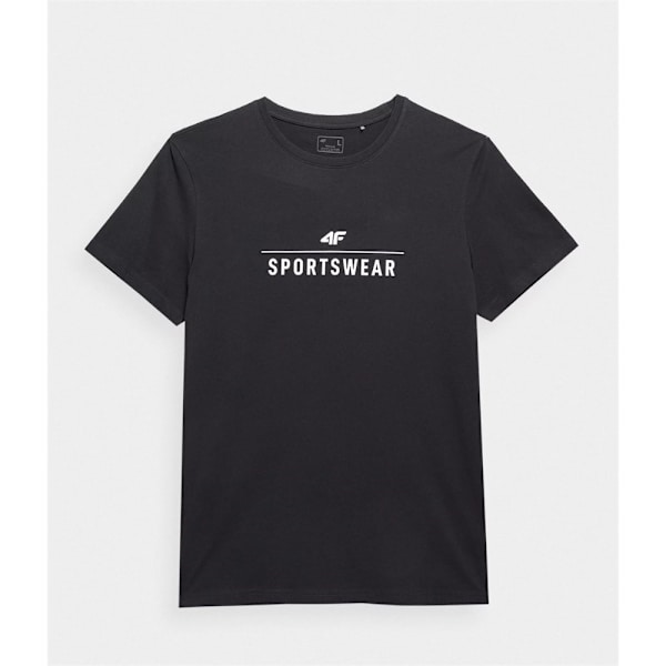 Shirts 4F TSHM539 Svarta 173 - 176 cm/S