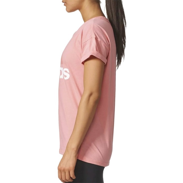 T-shirts Adidas Ess Linear Tee Pink 164 - 169 cm/M