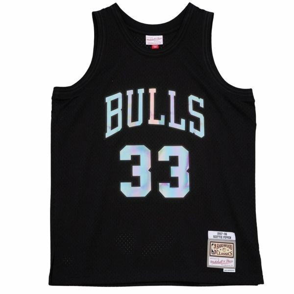 Mitchell & Ness Nba Swingman Scottie Pippen Chicago Bulls Mustat 183 - 187 cm/L