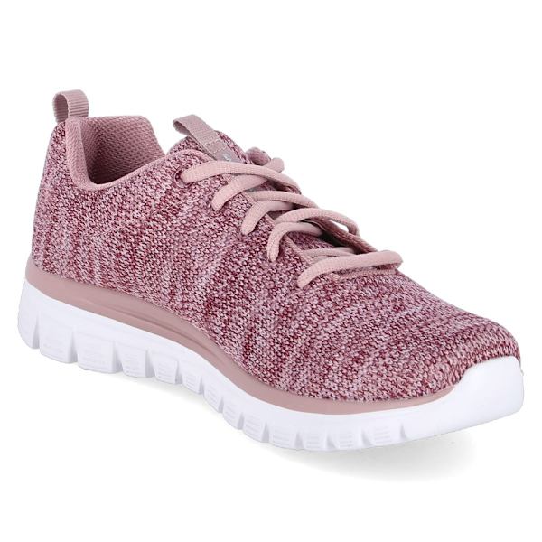 Lågskor Skechers Twisted Fortune Lila 36.5