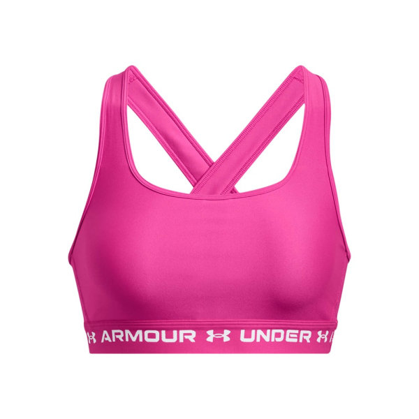 T-shirts Under Armour Ua Crossback Mid Bra Us Pink 178 - 182 cm/XL