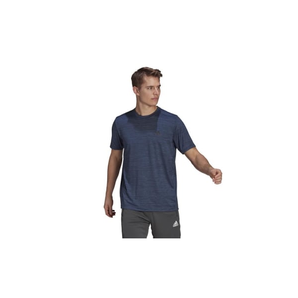 Shirts Adidas Aeroready Designed TO Move Sport Stretch Tee Gråa 170 - 175 cm/M