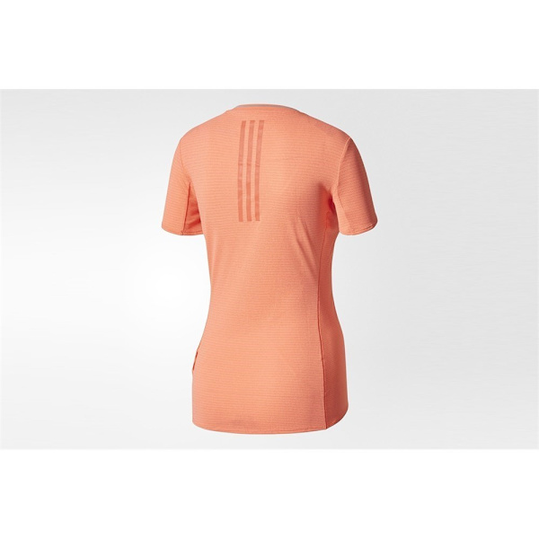 T-paidat Adidas SN SS Tee W Punainen,Oranssin väriset 152 - 157 cm/XS