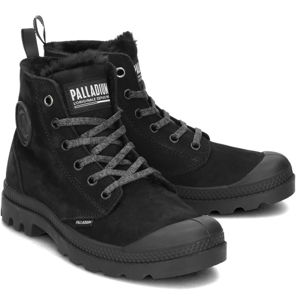 Sko Palladium Pampa HI Sort 36