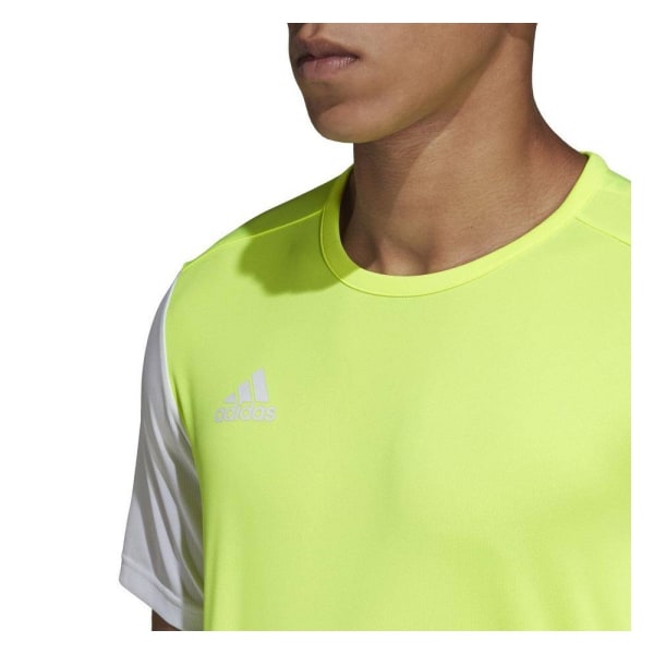 Shirts Adidas Estro 19 Gula,Vit 182 - 187 cm/XL