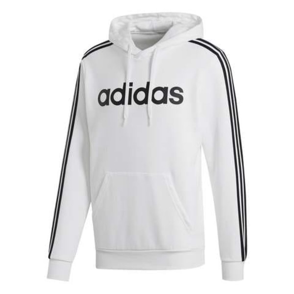Sweatshirts Adidas Essential 3STRIPE Linear Hoodie Hvid 188 - 193 cm/XXL