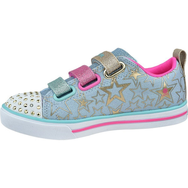Lågskor Skechers Sparkle Litestars The Limit Blå,Rosa 28.5