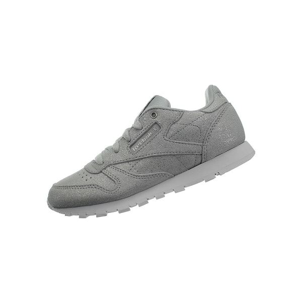 Lågskor Reebok Classic Leather Kids Silver,Gråa 31