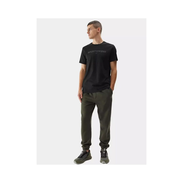 T-paidat 4F 4FAW23TTSHM095020S Mustat 185 - 188 cm/XXL