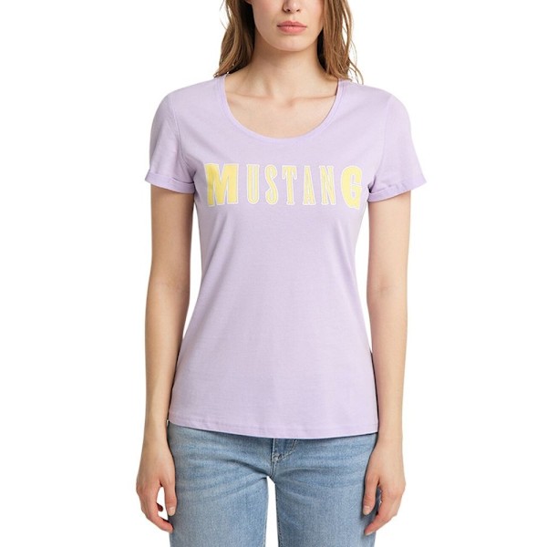 Shirts Mustang Alexia C Print Lila 170 - 175 cm/L