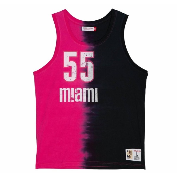 T-shirts Mitchell & Ness Nba Miami Heat Jason Williams Pink,Sort 178 - 182 cm/M