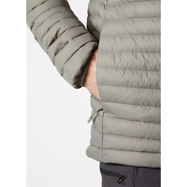 takki Helly Hansen Zimowa Sirdal Hooded Insulator Harmaat 173 - 179 cm/M