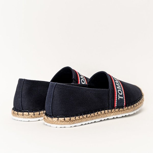 Espadryle Tommy Hilfiger Jeans Tummansininen 42