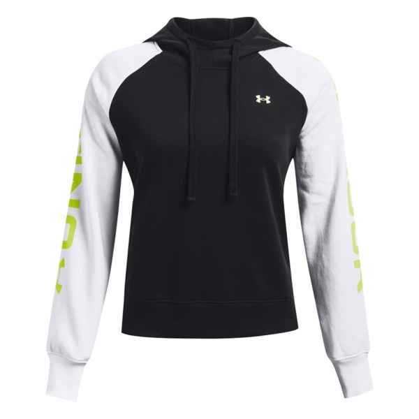 Puserot je Fleecet Under Armour Rival Fleece CB Hoodie Valkoiset,Mustat 168 - 172 cm/M